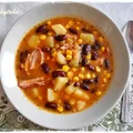 Zupa fasolowo-kukurydziana