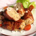 Kotleciki mielone otulone boczkiem