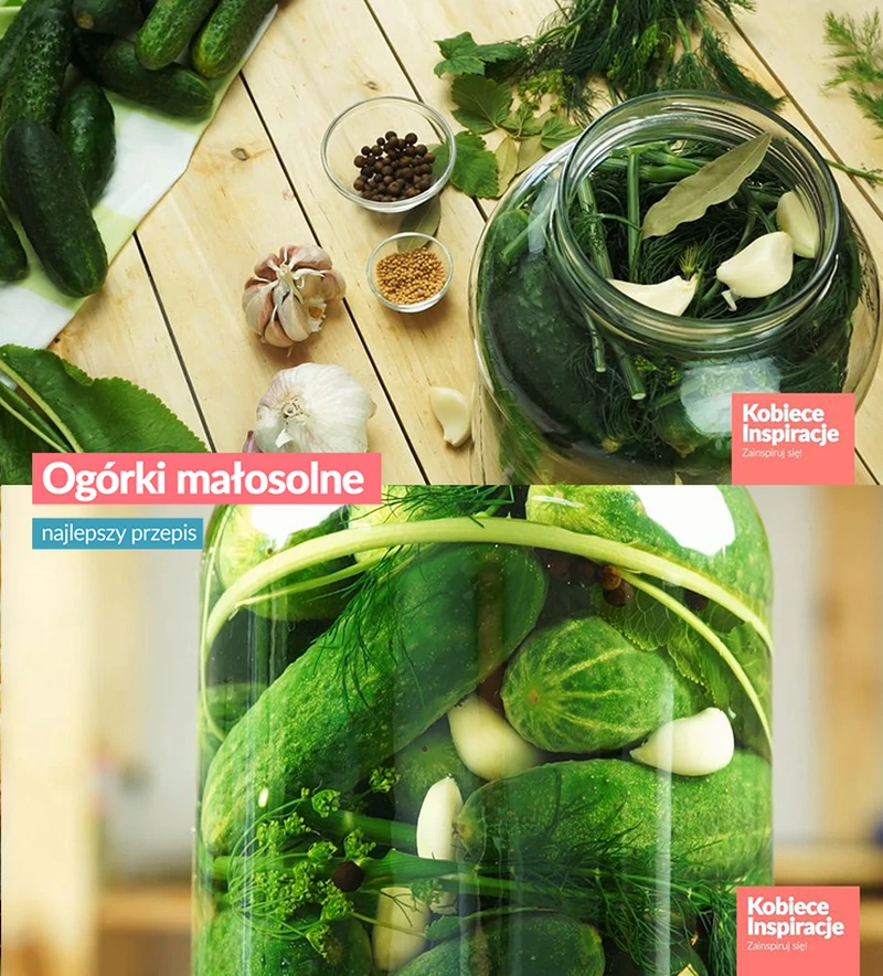 Ogórki małosolne - NAJLEPSZY PRZEPIS