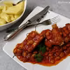 Żeberka w pomidorach z fasolą