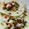 Ostro miętowa FIT tortilla z tuńczykiem