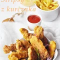 Kurczak w panierce kukurydzianej. Stripsy z kurczaka