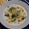 Zupa brokułowa z tortellini
