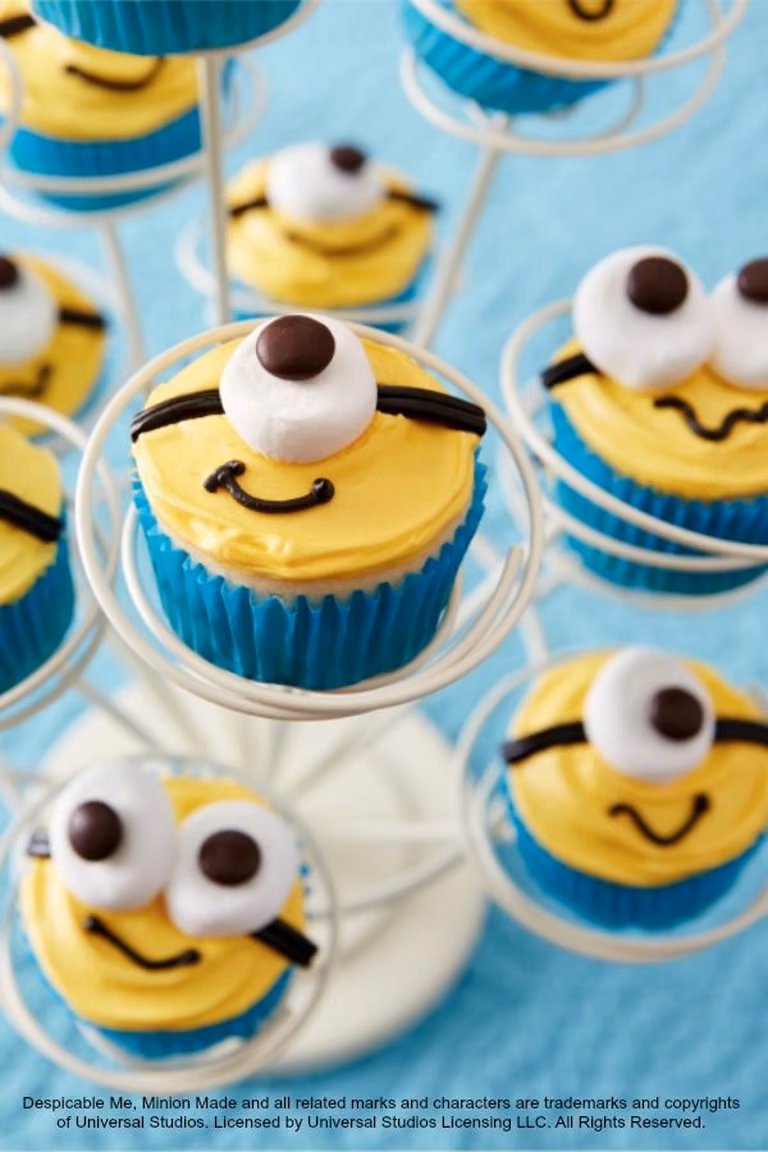Babeczki z minionkami