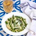 Risotto ze szparagami i cydrem - idealnie kremowe