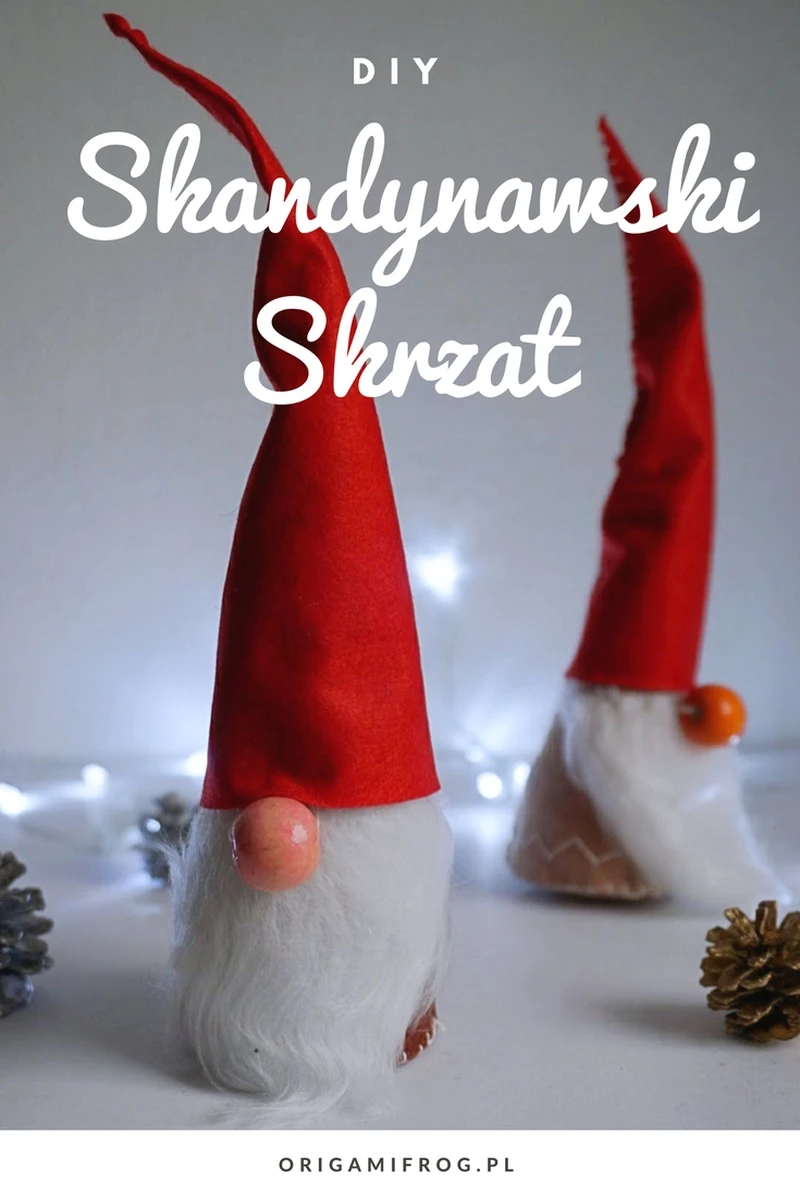 DIY Skandynawski skrzat z filcu