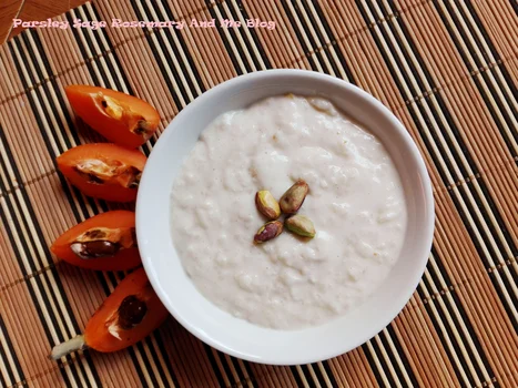 Kheer - indyjski pudding ryżowy
