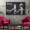 Banksy - Pulp fiction - nowoczesny obraz na płótnie