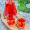 Kompot z rabarbaru