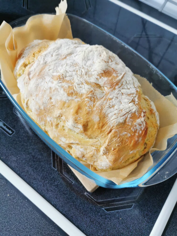 Zdjęcie Chleb z naczynia żaroodpornego! Łatwy, pyszny i chrupiący #2
