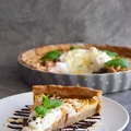 Żytnia tarta jabłkowa bez cukru FIT