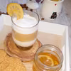 Latte z syropem piernikowo-ciasteczkowym