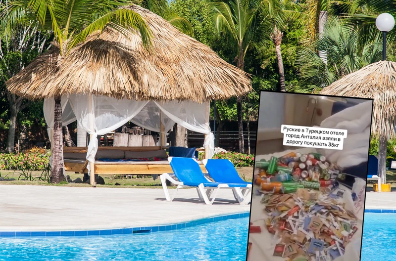 HIT! 35 kg jedzenia wyniesione z hotelu! All inclusive po rosyjsku (WIDEO)