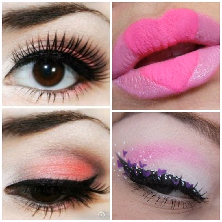 Make up na walentynki