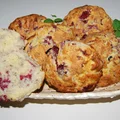 Scones z malinami - angielskie bułeczki