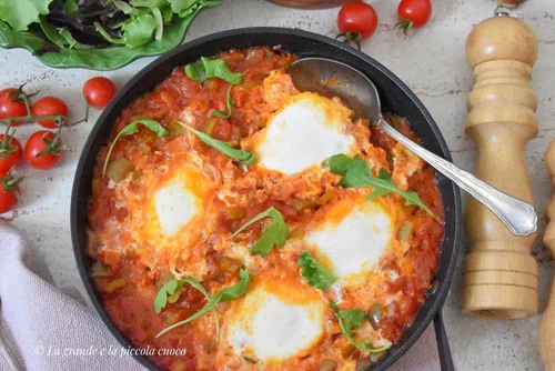 Zapiekane jajka po piemoncku - "Uova alla piemontese"