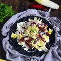 Sałatka z cykorii z kiszonym burakiem (dieta dr Dąbrowskiej)