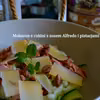 Makaron z cukinii z sosem Alfredo