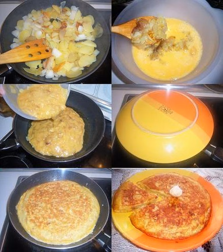 Hiszpański omlet z ziemniakami