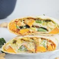 Burrito z batatem i guacamole