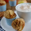 Śniadaniowe muffiny z jabłkiem