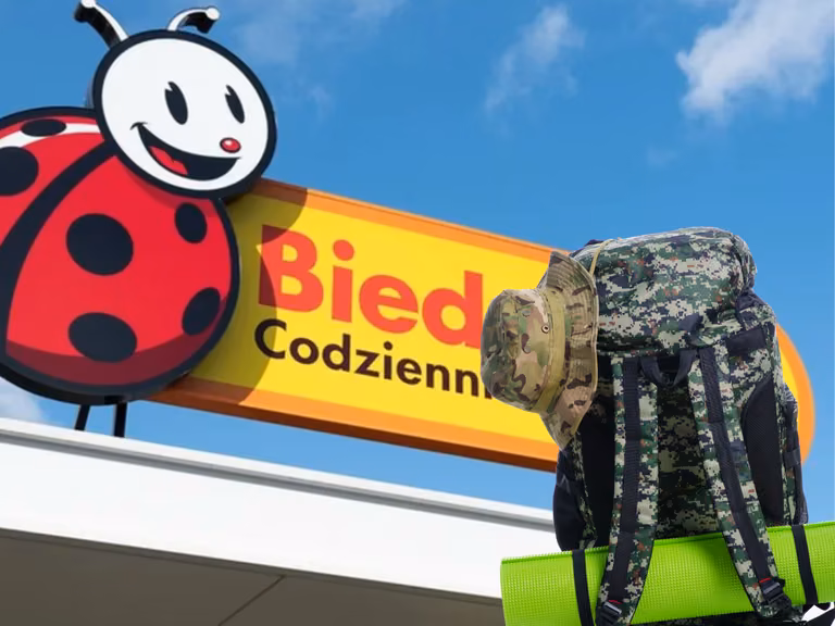 Zaskakująca oferta w Biedronce! Na półkach znajdziemy plecak do ewakuacji z Polski!