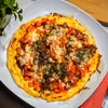 Dietetyczna pizza na spodzie z kalafiora