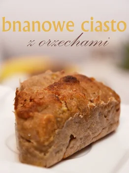 bananowe ciasto z orzechami