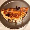 Omlet bananowy z mozarellą
