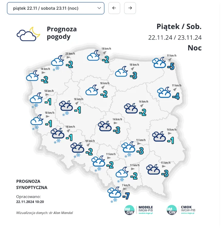 Zdjęcie Zima uderza z pełną mocą! IMGW ostrzega przed intensywnymi śnieżycami! #1