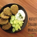 Kotlety jaglano-brokułowe