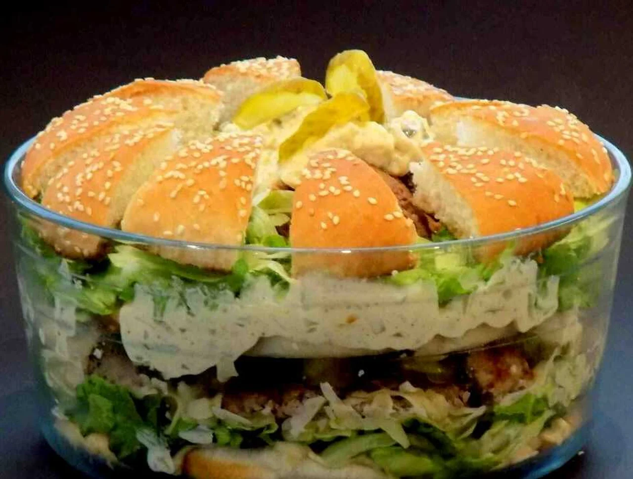 Sałatka Big Mac | Dieta Moja Pasja