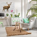 Hello my deer - nowoczesny obraz na płótnie
