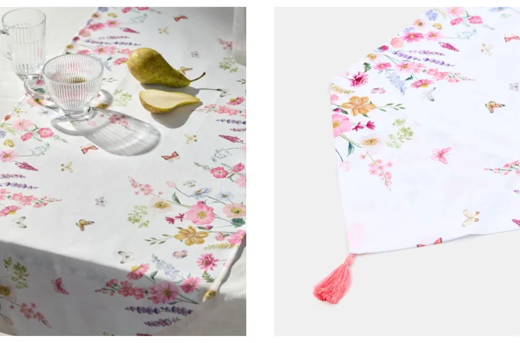 Zdjęcie Te bieżniki z Sinsay za 17 zł to zachwycą na wielkanocnym stole! Urocze motywy, a kolorowe frędzle dodają charakteru #3