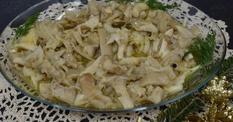 Imprezowa przekąska z boczniaków