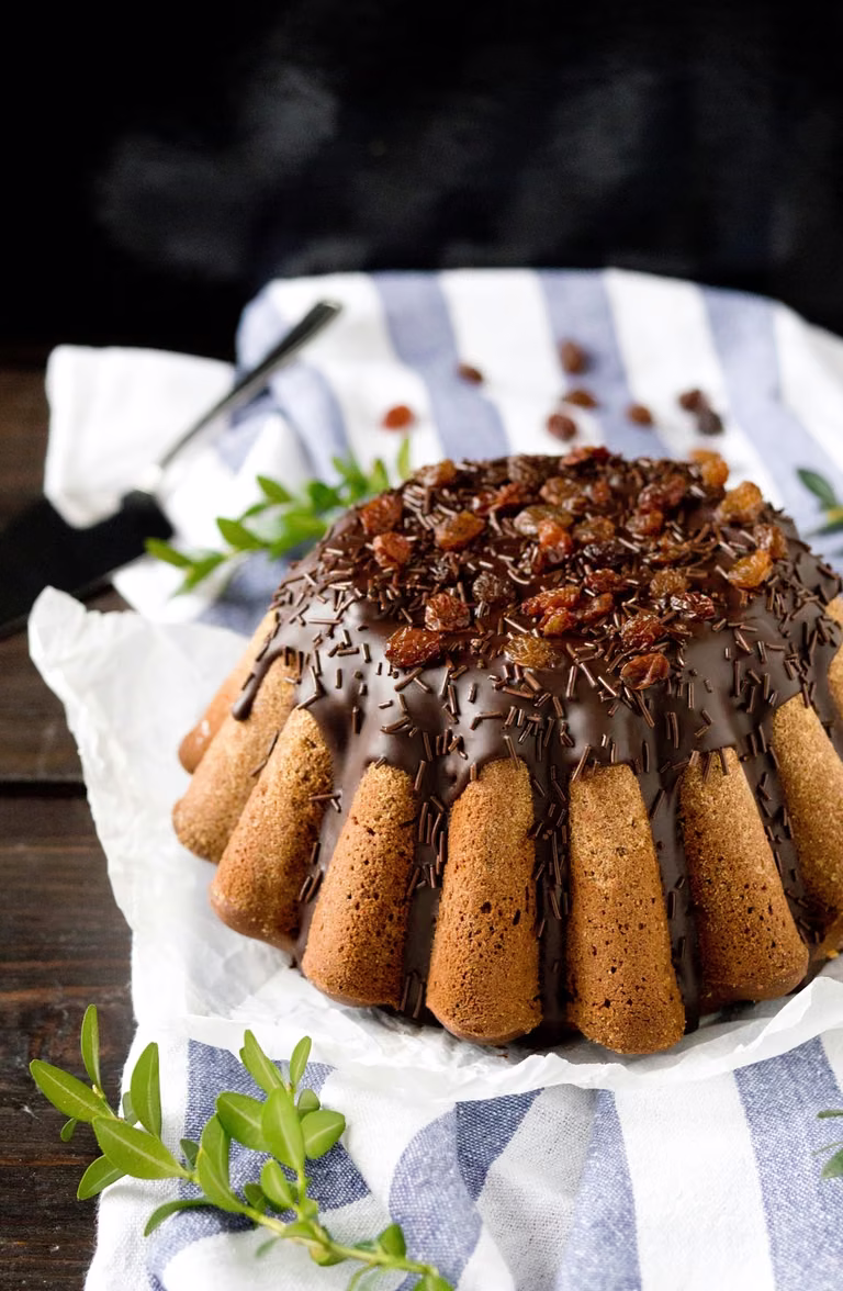 Babka mocno czekoladowa