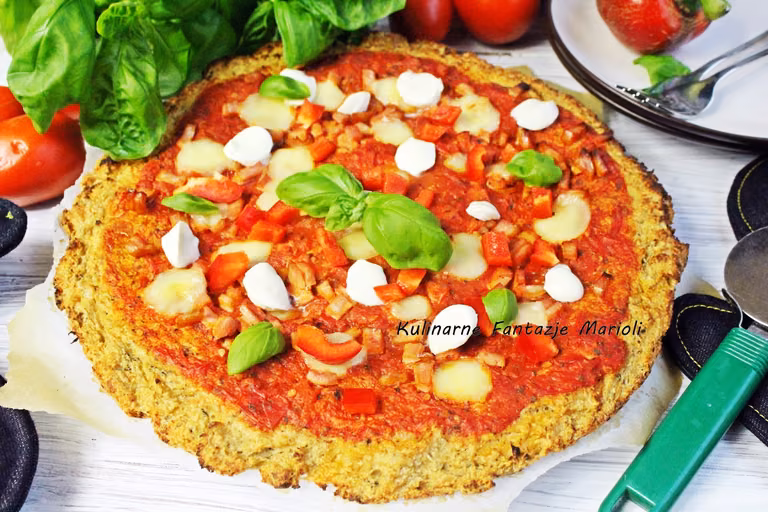 Dietetyczna pizza z kalafiora