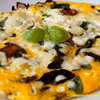 Omlet z grzybami i mozzarellą - 294 kcal
