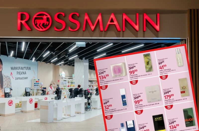 Rossmann przecenił kultowe perfumy z 199 zł na 99 zł! Wystartowała nowa gazetka promocyjna