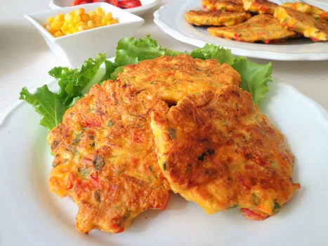 Placuszki z piersi kurczaka