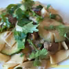 Tagliatelle z cukinią i grzybami leśnymi