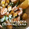 Przepis na sałatkę ziemniaczaną ze szpinakiem i łososiem