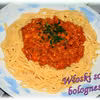 Włoski sos bolognese