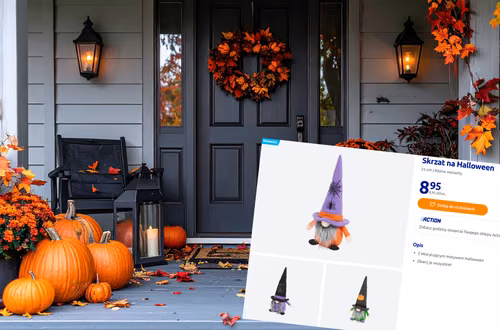 Ten skrzat z Action to hit sezonu! Idealny na Halloween, 6 wzorów i cena tylko 8,95 zł