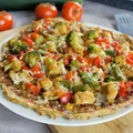 pizza na cukiniowym spodzie
