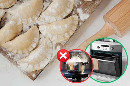 Nie gotuj pierogów w wodzie! Upiecz je w piekarniku, a zaskoczysz wszystkich!