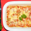 Lasagne ze szpinakiem i pieczarkami