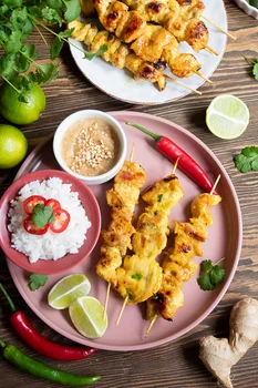 Satay z sosem orzechowym - Przepis od Po Prostu Pycha