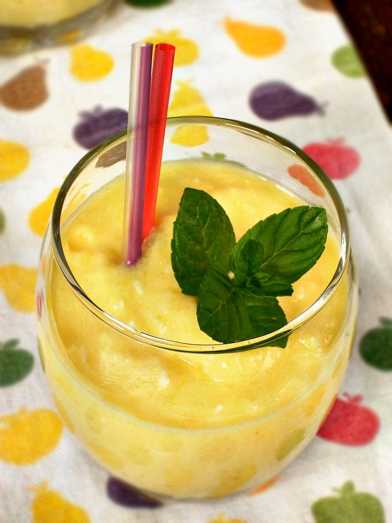 Smoothie mango-kokos