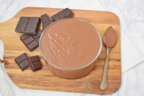 Krem cukierniczy z gorzką czekoladą